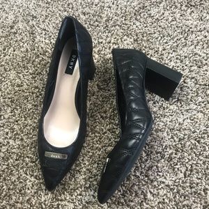 DKNY — New Quilted Leather Heels